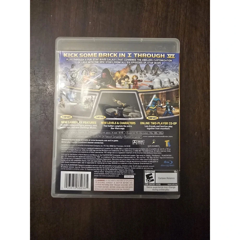 LEGO Star Wars: The Complete Saga (Sony PlayStation 3, 2007)